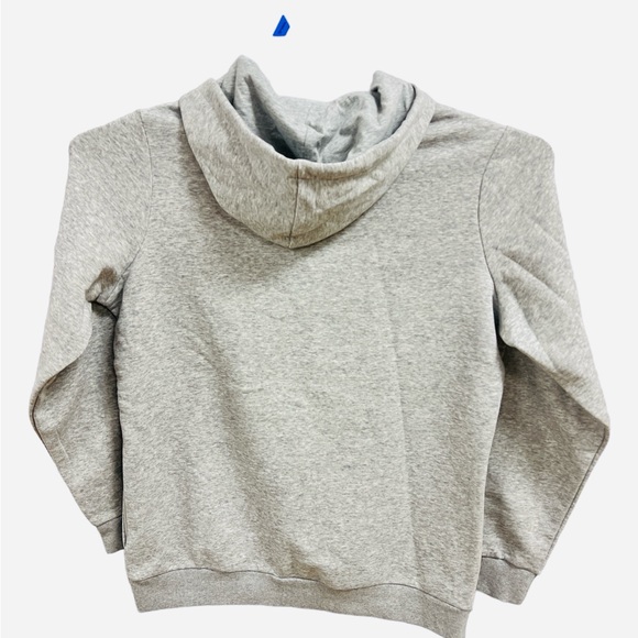 Adidas Essentials Logo Hoodie Women's Heather Gray Fleece HO7892 Plus Size 1X - Picture 7 of 8